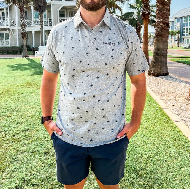 【BAON】[unisex] Panky Summer Boucle Collar Short Sleeve KT Men | Cinnamon Shore